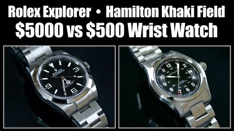 hamilton khaki field vs rolex explorer watchuseek|Rolex Explorer Vs Hamilton Khaki Field .